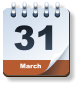 March 31
